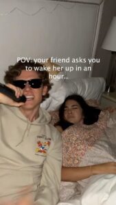 Collins Key Instagram - He broke the bed 💀