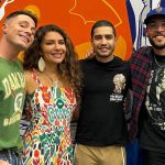 Colton Haynes Instagram - Houston with my #arrow fam 🥹 Thx for all the love this wknd! ❤️ @stephenamell @julianaharkavy @rickgonzalez #joshsegarra