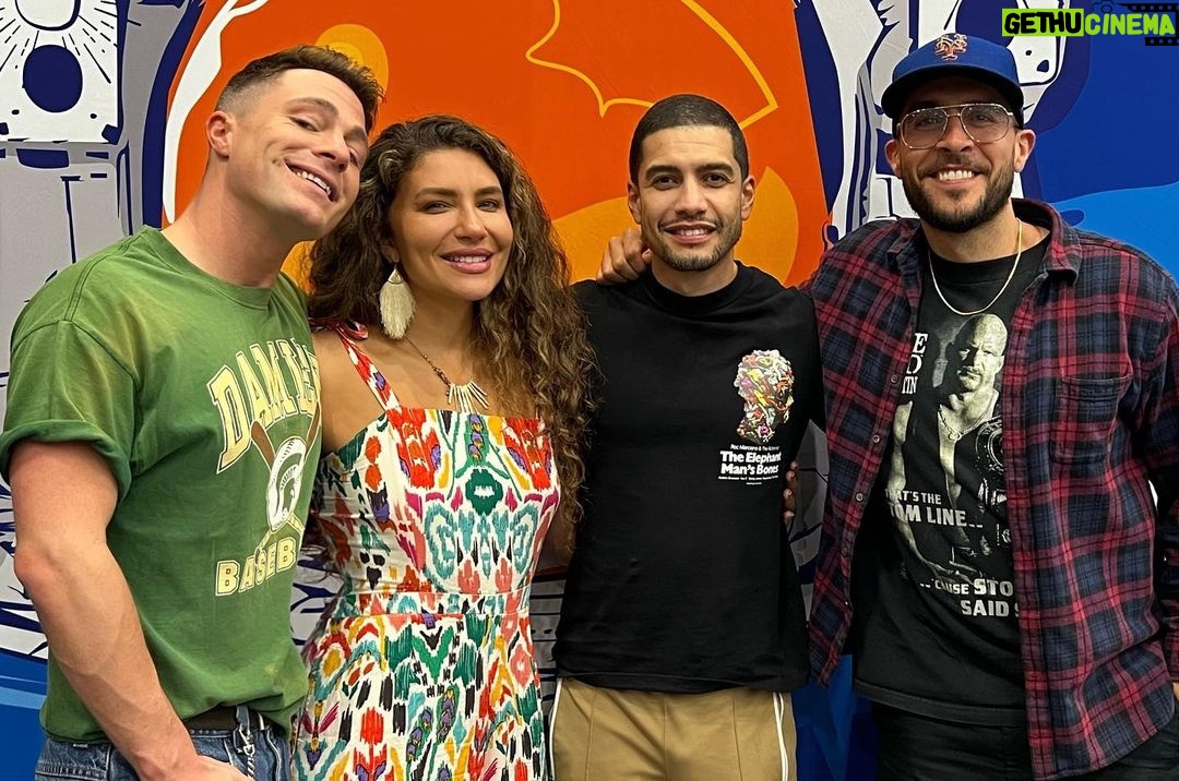 Colton Haynes Instagram - Houston with my #arrow fam 🥹 Thx for all the love this wknd! ❤️ @stephenamell @julianaharkavy @rickgonzalez #joshsegarra