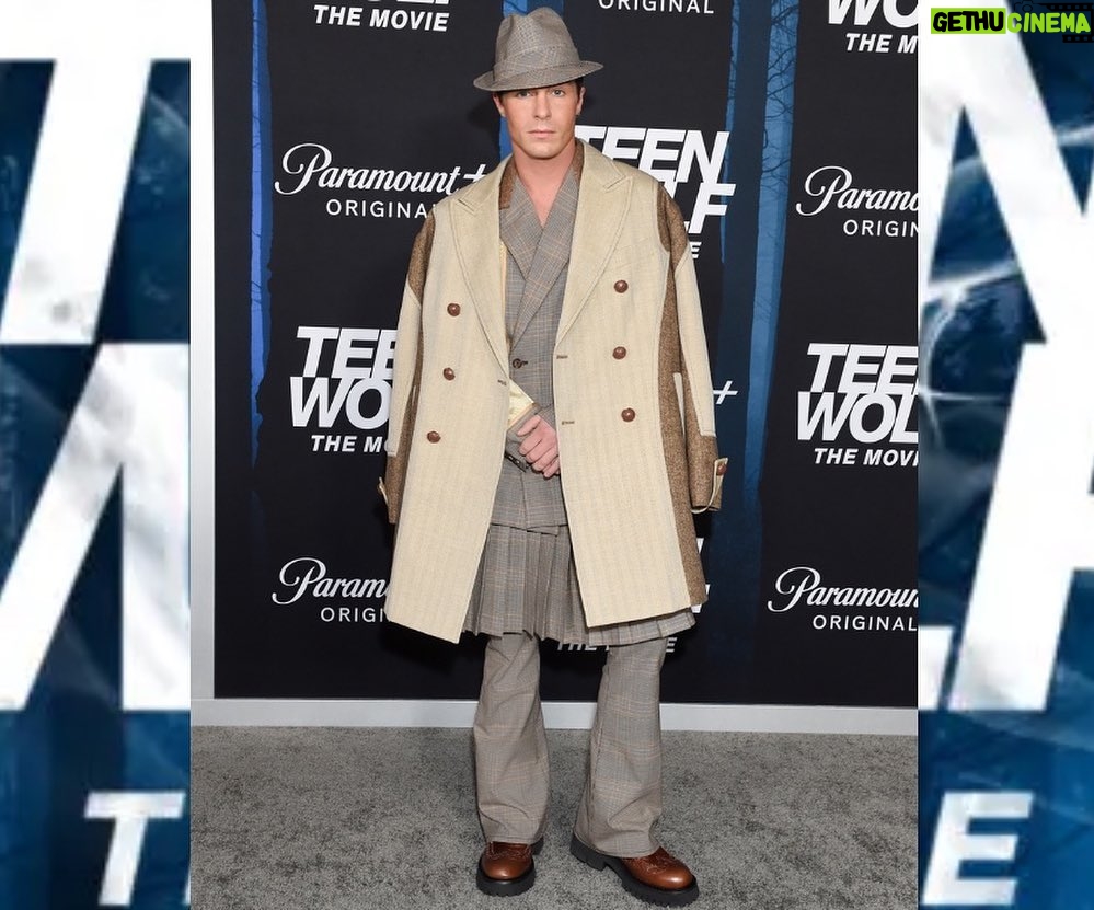 Colton Haynes Instagram - Detective Pikachu spotted at the Teen Wolf Movie premiere. @moschino #teenwolfmovie #teenwolf #moschino #detectivepikachu
