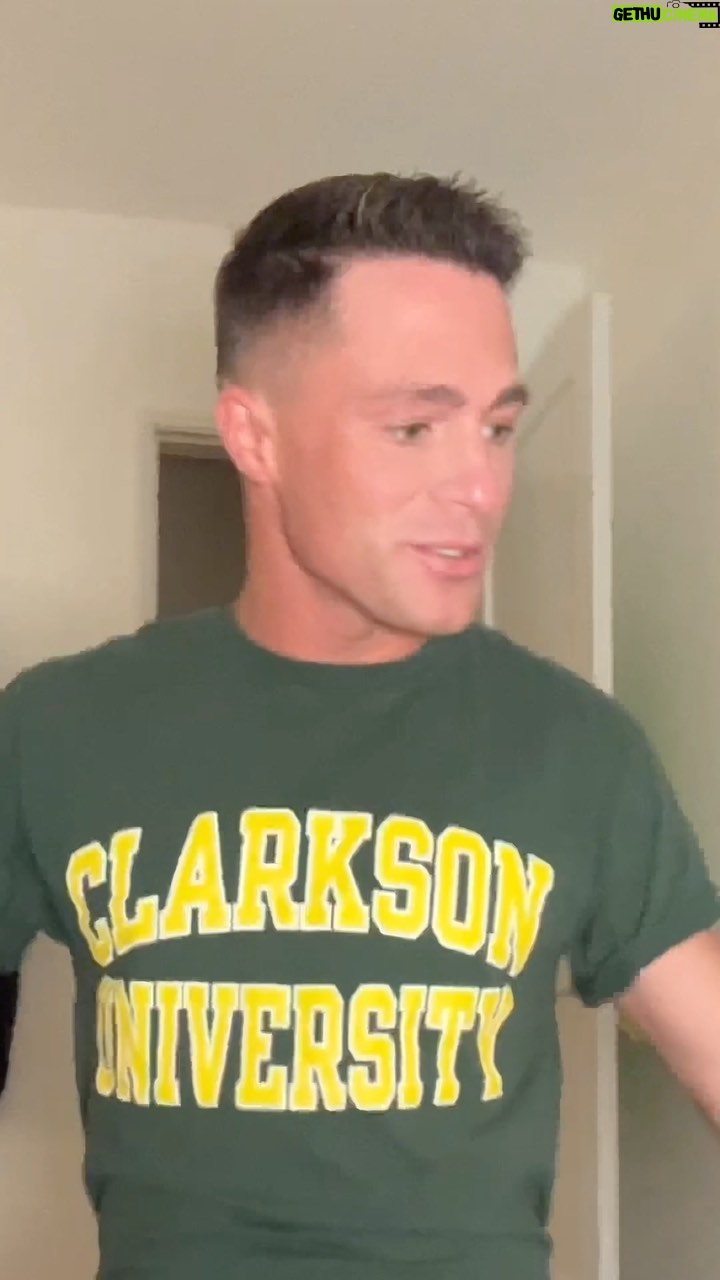 Colton Haynes Instagram - Just needed to model for y’all & talk about my alma mater. Thx ✌🏼❤️