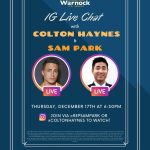 Colton Haynes Instagram – Join me & Georgia House Rep. @repsampark tonight @ 6:30pm EST for the #RevUpTheVote Young Voter Series to learn more about the importance of young voters getting out to the polls in January & other issues! #warnockforgeorgia #votewarnock @raphaelwarnock