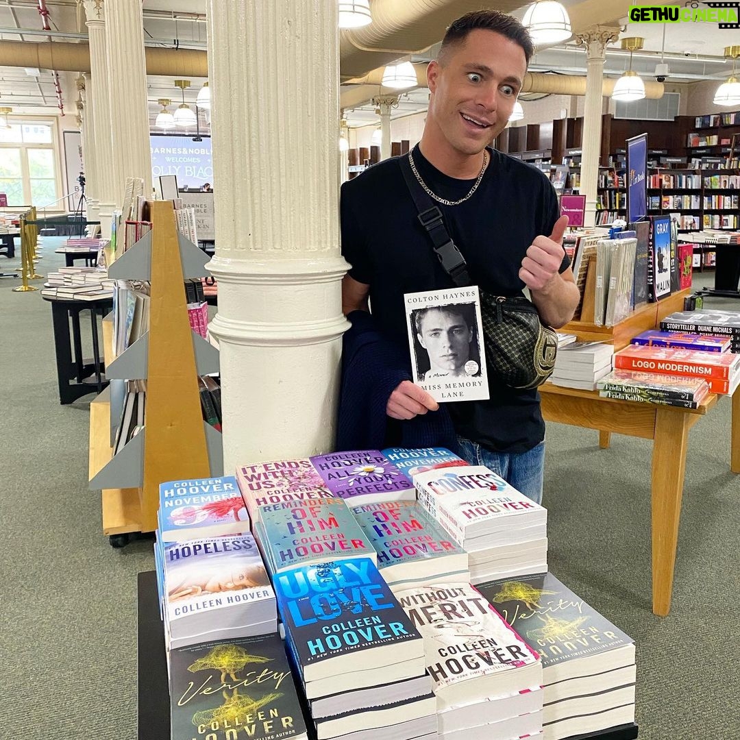 Colton Haynes Instagram - Who’s comin to celebrate w/ me @ the Union Square @barnesandnoble in NYC on May 31st @ 7pm? Pls come so I’m not carrying my book around & making @arielestewart take pics of me with it alone 😂 Hurry & get ur tickets!!! 😘