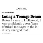 Colton Haynes Instagram - Thank you @nymag @vulture for giving me the space to tell my story