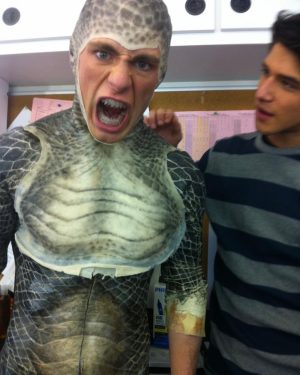 Colton Haynes Instagram - The anniversary of our Teen Wolf Finale is this Friday! In season 2…we were introduced to the Kanima…& my gosh was he somethin else lol…6 hrs in the makeup trailer was well worth it & gave me memories I cherish to this day. This cast/crew became my family & im so grateful that @jfd1375 stuck his neck out for me countless times to make sure I got the opportunity to be in the show. I miss #teenwolf too much❤️…