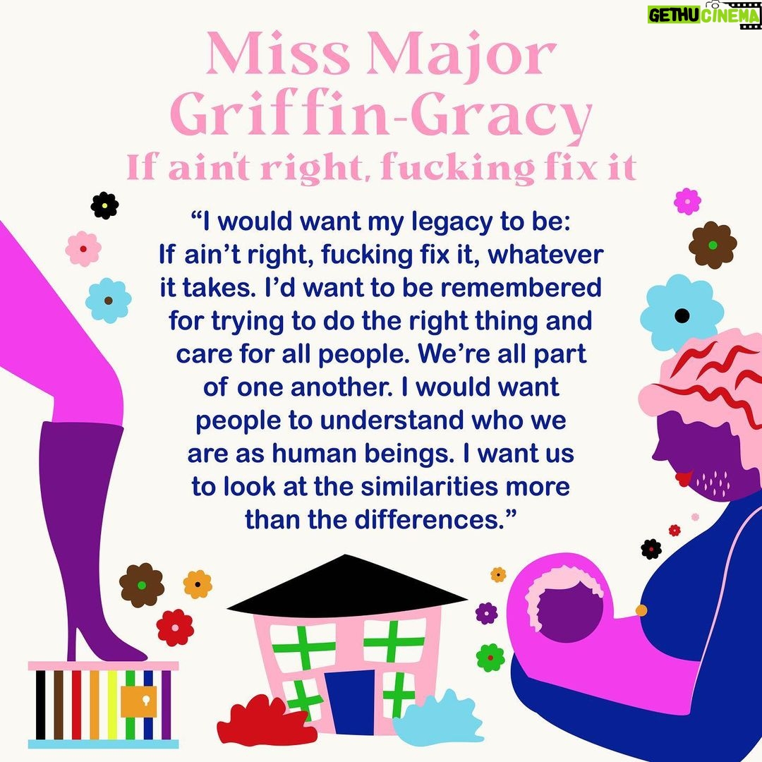 Colton Haynes Instagram - Miss Major Griffin-Gracy @missmajor1 . Scroll for more of her incredible story. Curated by: @brandonkgood @kylejune @miguelapinzon . Art by: @hbranana #blacktranslivesmatter