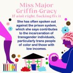 Colton Haynes Instagram - Miss Major Griffin-Gracy @missmajor1 . Scroll for more of her incredible story. Curated by: @brandonkgood @kylejune @miguelapinzon . Art by: @hbranana #blacktranslivesmatter