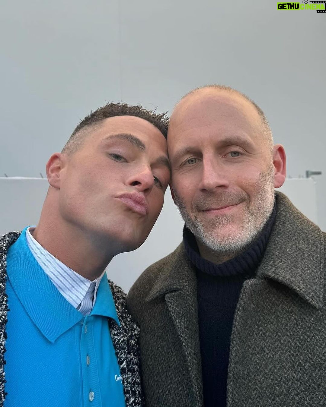 Colton Haynes Instagram - 💙 Paris 💙 @dior 💙