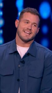 Colton Underwood Instagram - Give @coltonunderwood 8 notes, and he’s up for the challenge on #NameThatTune! Catch up on the latest episode of #NameThatTune now on @hulu. 🌟🎶