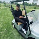 Colton Underwood Instagram - what a weekend. i loved celebrating my girl @kassfoster + @curioushorhay walking around Denver again golfing with my brother and Jordan traveling with Scout dancing all night