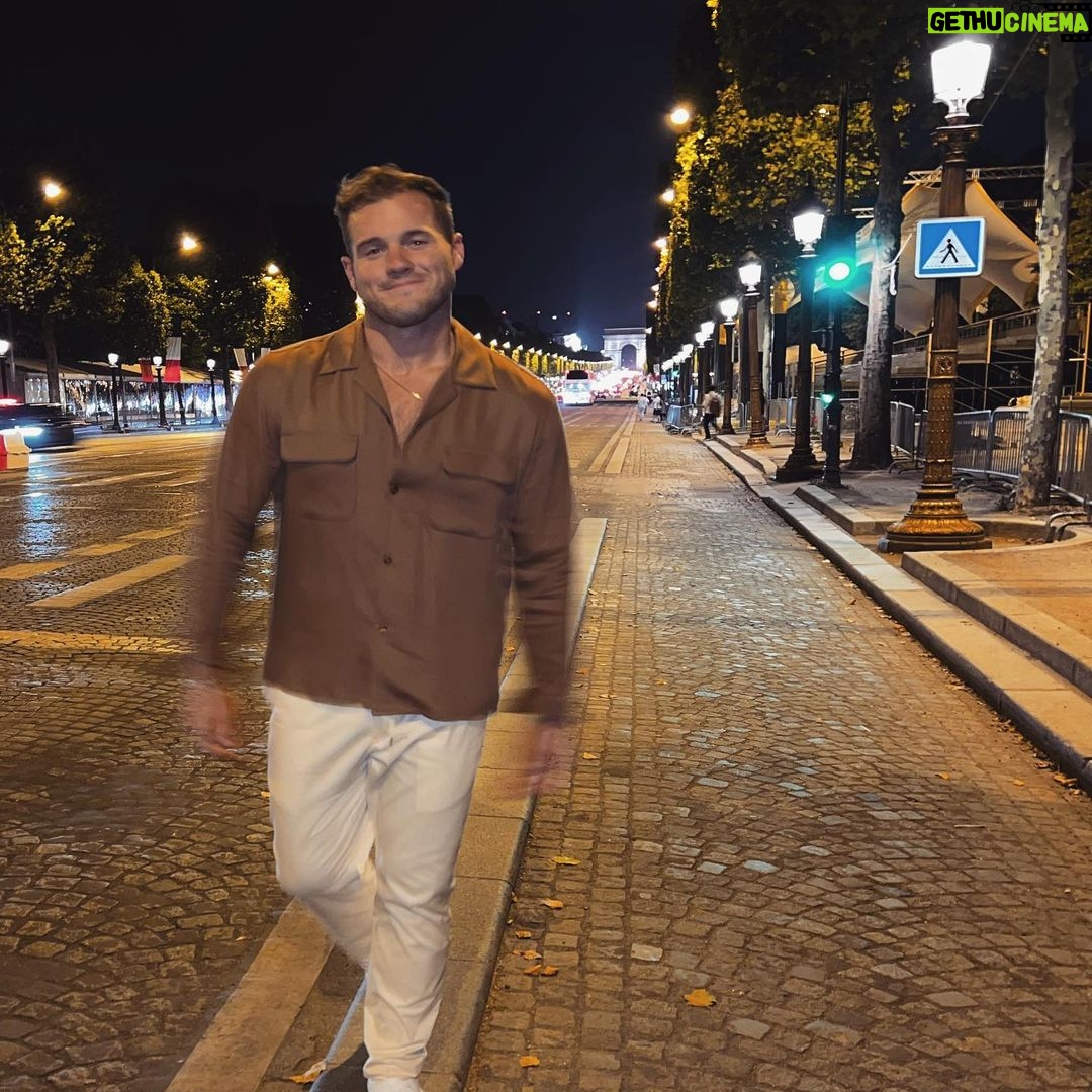 Colton Underwood Instagram - a night out in Paris 🤎 Paris, France