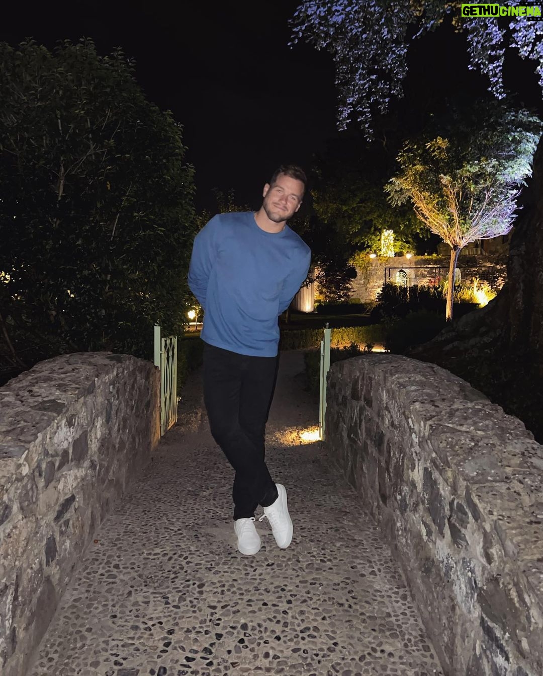 Colton Underwood Instagram - some castles, cottages and malbec 💙 Ireland