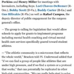 Colton Underwood Instagram – No more conversations about the conversation.
This week in D.C. I was joined by four incredible HUMANS who happen to be great athletes. We spoke to members of congress about a bill my team has created to provide resources and access to mental health care for athletes at their universities. The TEAMS (Targeting Emotional And Mental Stability) act will allow schools to apply for grants to implement programs including mental health coaching and virtual mental health care services specifically geared toward student athletes.
We leave feeling hopeful and excited that this can get done soon as both parties agreed that we should do more to support our young adults and their mental health.
we are just getting started :) Washington D.C.
