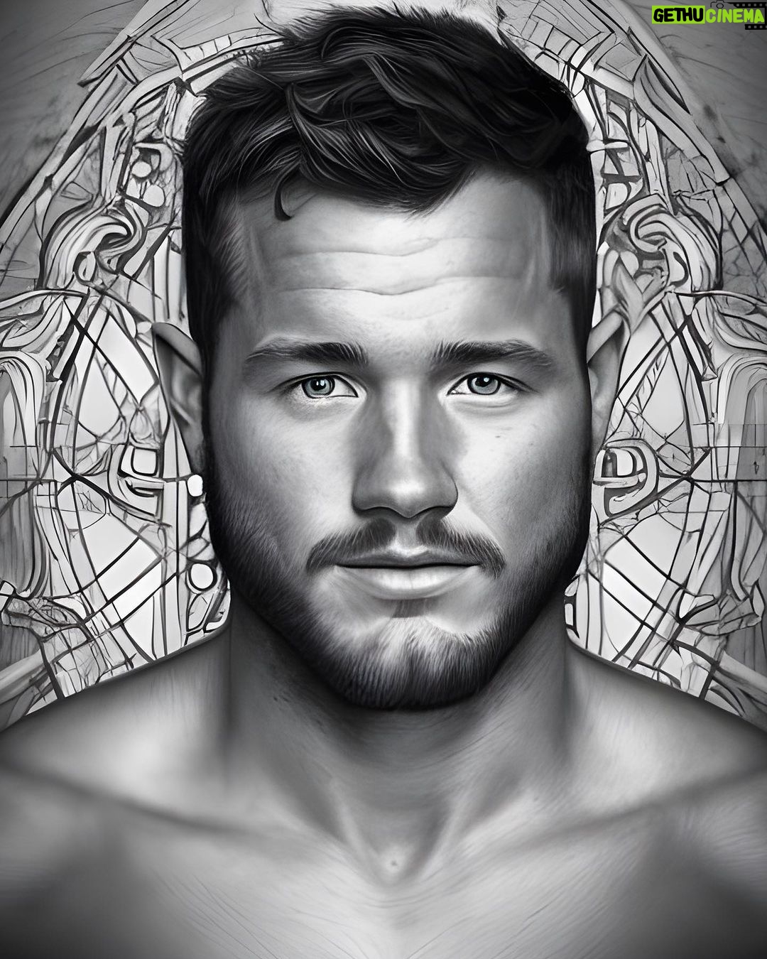 Colton Underwood Instagram - me, but art.
