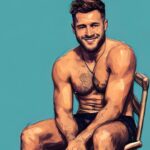 Colton Underwood Instagram - me, but art.