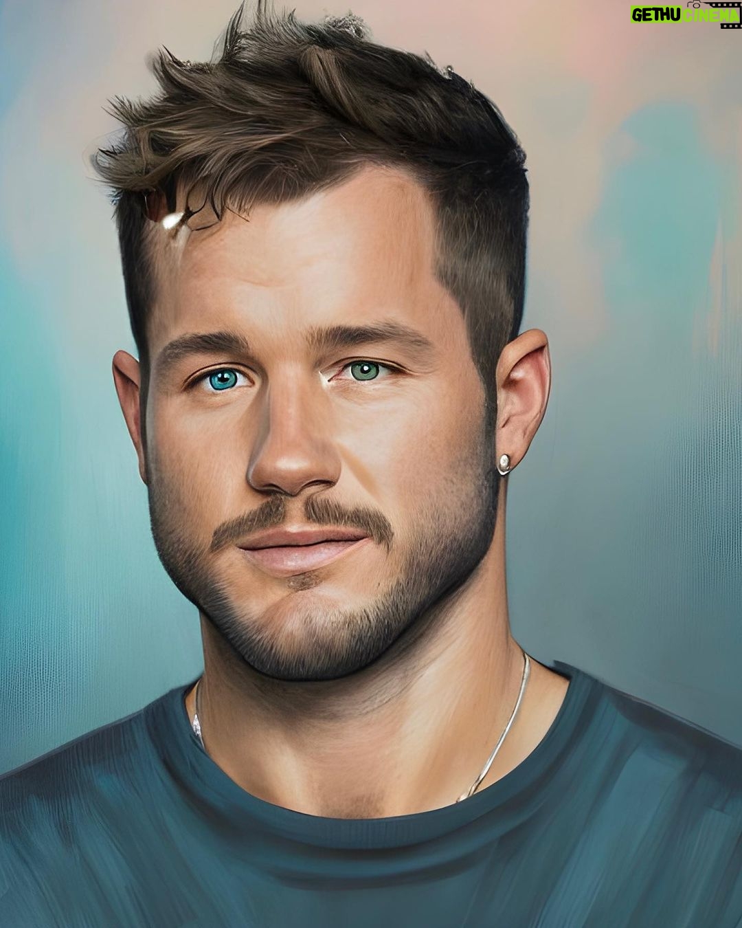 Colton Underwood Instagram - me, but art.