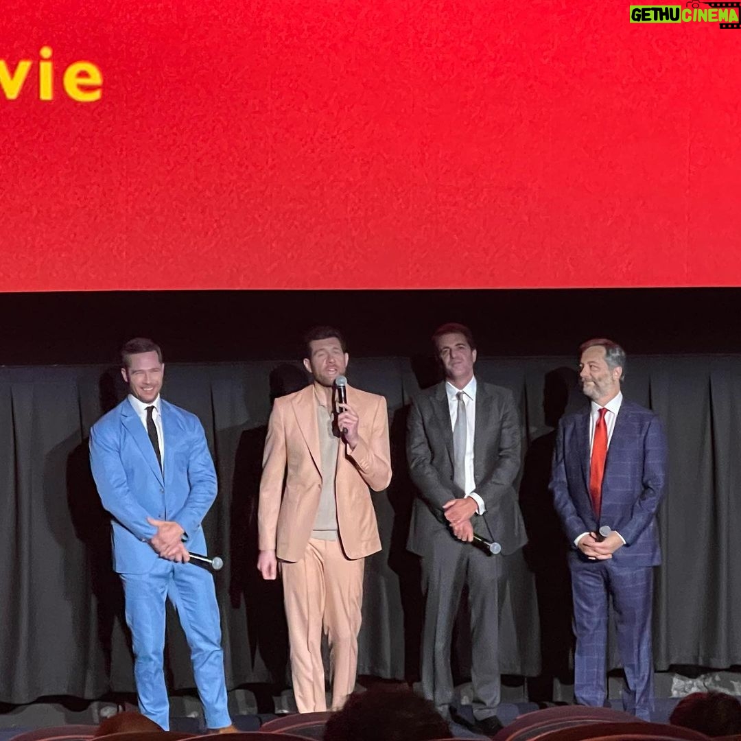 Colton Underwood Instagram - last night i saw @brosthemovie — this might be controversial, but @billyeichner will indeed win a GLAAD award before me. in theaters everywhere tomorrow, grab all of your friends and go!