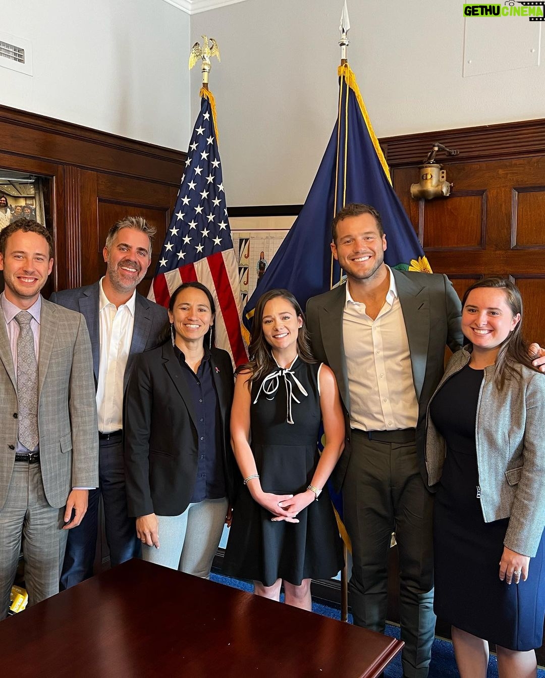 Colton Underwood Instagram - I came to Washington D.C. yesterday to meet with Members of Congress and their staff to discuss the mental health care crisis in our country. At a time when it can seem like we are divided on everything, this is an issue that unites. Everyone has a story of a loved one struggling with their mental health, and we have made great strides in talking about it more openly. I met with Members of the House and Senate on both sides of the aisle, and each of them had personal stories that made them want to make progress here. Specifically, I asked them to support legislation that would increase resources for student athletes who face enormous pressure on and off the court (field/rink/etc.). :) Thank you to each of these Members for taking the time to meet with me and to their dedicated staff who work hard to make our country better. I’ll be back soon because this is important, and it’s an issue we can reach across the aisle to address.