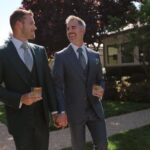 Colton Underwood Instagram - A dream come true. #ad with the help of our friends at @21seeds Infused Tequila we made all of our favorite moments even better. From the loving walk to the artistic swim team all of our favorite people enjoyed our favorite cocktails. Also… can we talk about the ice cubes?! 🥒🍹
