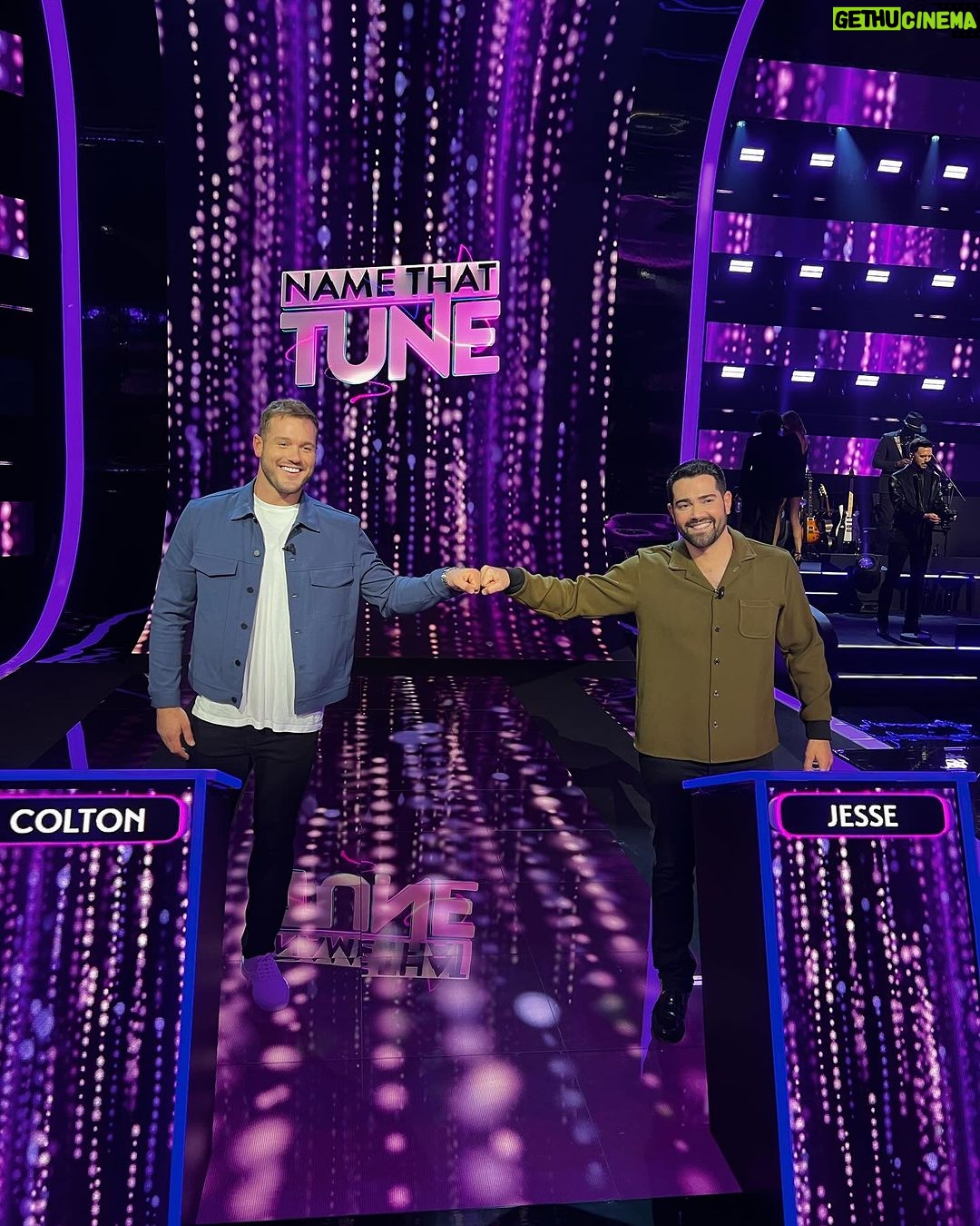 Colton Underwood Instagram - maybe all these years of listening to music as therapy will pay off… find out TONIGHT on NAME THAT TUNE on Fox!