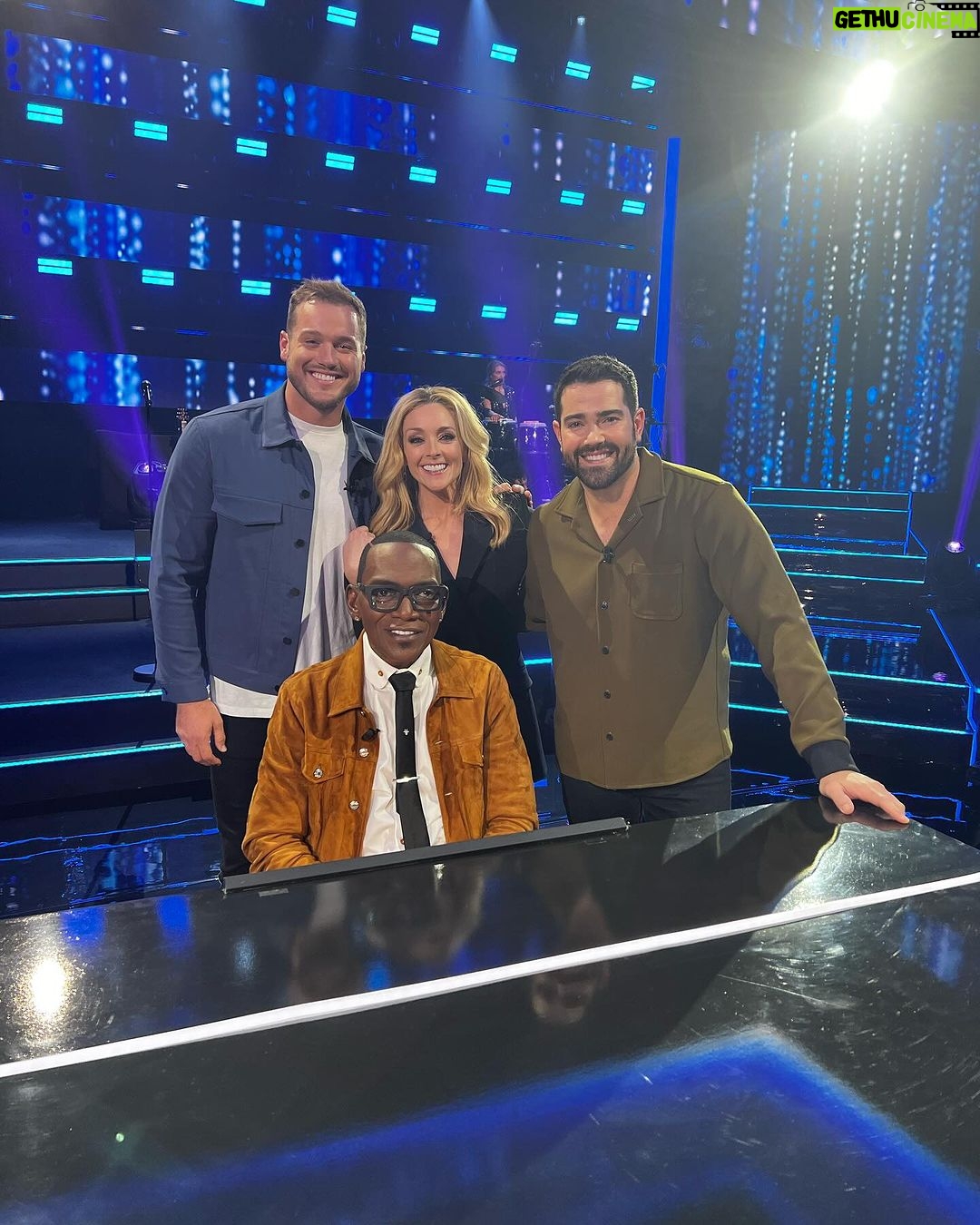 Colton Underwood Instagram - maybe all these years of listening to music as therapy will pay off… find out TONIGHT on NAME THAT TUNE on Fox!