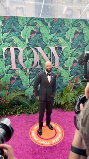 Common Instagram - We celebrated all the many talented people that work in theatre.  Thank you @thetonyawards for having me!