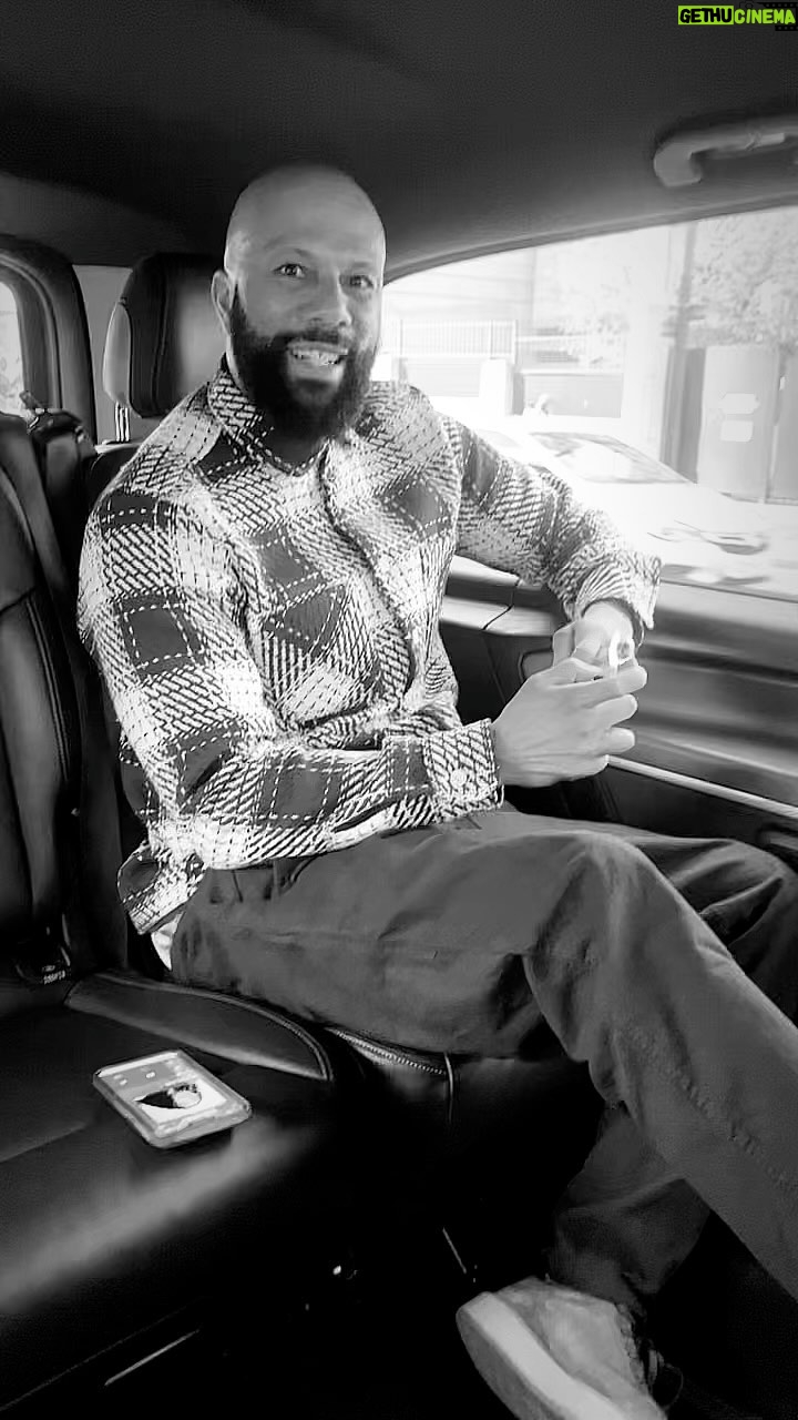 Common - 25K Likes - Relaxing and excited at the same time headed to the #Silo premier. It debuts on May 5th on @appletv +!