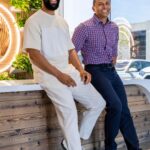 Common Instagram - Peace Y’all! Excited to kick off a special Com & Well three-part video series exploring Body, Mind, and Soul with Dr. Andrew Abraham, CEO of @drinkorgain, and the foundation of plant-based nutrition for overall health and wellness.    Com & Well Episode 1: Feel Good - Dr. Andrew and I discuss the importance of healthy eating and staying active by playing a little ball at Orgain’s HQ. Check out the full episode on YouTube. Link in bio   Head over to @drinkorgain to follow our journey together.   #ad #drinkorgain #orgainpartner