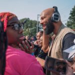 Common Instagram – Last week, I joined the exceptional students, faculty, and families of @artinmotionchi on the south side of Chicago for our Community Day. It’s an honor to hang with the students and see the school blossom and thrive! Special thanks to Dr. Andrew Abraham and the whole @drinkorgain team for joining us and getting a glimpse into the future of AIM.
