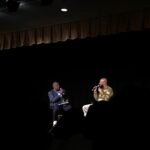 Common Instagram - Newark stay live. I met some incredible people tonight. Thank you @curtmenefee for such amazing conversation. #WeRiseWell #Make1Change Newark Symphony Hall