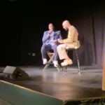 Common Instagram - Newark stay live. I met some incredible people tonight. Thank you @curtmenefee for such amazing conversation. #WeRiseWell #Make1Change Newark Symphony Hall