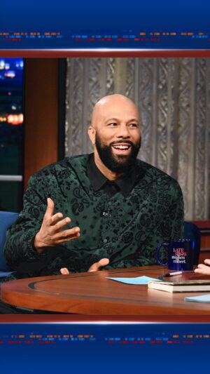Common Instagram - One of @Common’s favorite scripture verses inspires how he practices love! 

#Colbert