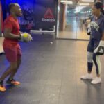 Connie Ferguson Instagram - Soon…🥊🥊🥊 #iconniecfit #spiritmindbodyhealth❤️