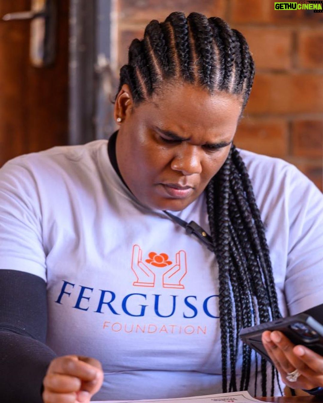 Connie Ferguson Instagram - We serve God by serving others. ๐๐พ Yesterday was a day well spent with the community of Hamanskraal at Adam Masebe Secondary School. We celebrated Nelson Mandela Day with the Collen Mashawana Foundation and the People Matter Foundation, where a borehole, food packs, blankets, books etc. were donated in honor of Madiba. We were honored to partake in such a meaningful event.๐๐พ โNever doubt that a small group of thoughtful, committed citizens can change the world; indeed, itโs the only thing that ever has.โ - unknown Mabogo dinku a thebana.โค๏ธ #nelsonmandeladay2023 #fergusonfoundation #peoplematterfoundation #collenmashawanafoundation