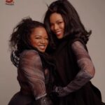 Connie Ferguson Instagram - #bts @sowetan.s.mag mother and daughter shoot.😍