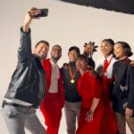 Connie Ferguson Instagram - #squad #bringingtheheat #bts #funtimes Heart Of The Hunter premieres March 29 on Netflix!💃🏽💃🏽💃🏽❤️ Reminders set!✅ #heartofthehunter #netflixsa #netflixandchill #film #proudlysouthafrican