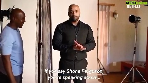 Connie Ferguson Instagram - A KING, a legend, a cool dude, a superstar! The nicest, kindest, warmest, most humble talented person I have known! The GOAT! This one is for you SHO! Live, love, leave a legacy! You will never be forgotten. You continue to be loved beyond measure, and you live on your in all of us! I love you FOREVER!❤️ #legacy #kingsofjoburg #theshogoeson❤️ #netflixandchill Tomorrow Friday 27th is the day!💃🏽💃🏽💃🏽❤️