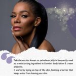 Connie Ferguson Instagram - Did you know? All Connie Body Care Lotions have petrolatum. Petrolatum is great for the skin because it helps replenish, soothe and beautifully moisturize the skin's outer layer. For healthy, radiant skin this season, be sure to get your hands on Connie Body Care products! #conniepersonalcare #petroleumjelly #skincaretips #skinhealth #connieskintips #skinlotion #glowingskin #hydrate