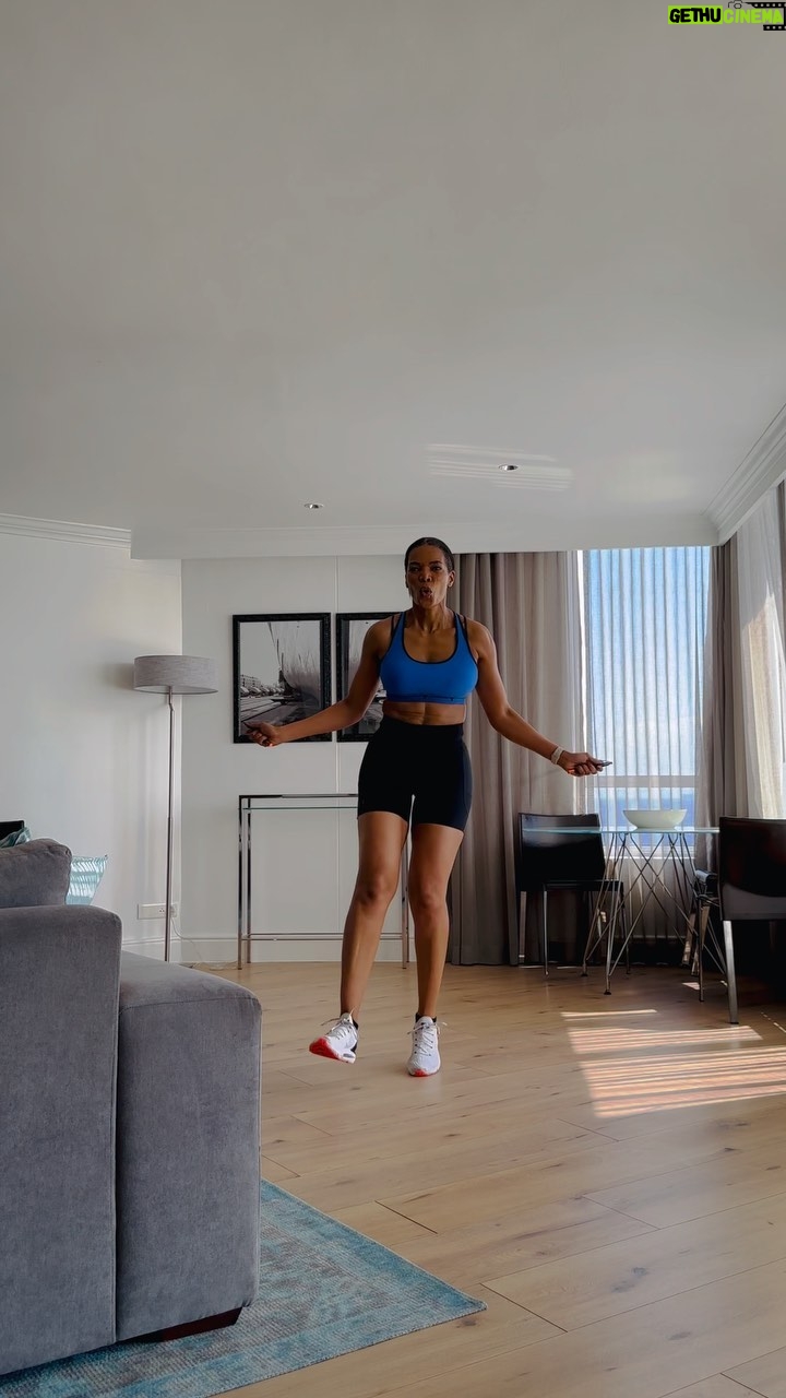 Connie Ferguson - 119.1K Likes - Yesssessss! I did it!!!🤣🤣🤣🙌🏾❤️
This is way harder than it looks at this pace! Note how I slow down towards the end!😂 It was CHAI!🙆🏽♀️ But I did it!💪🏾💪🏾💪🏾❤️
Happy #skippingsaturday folks! How are we doing?😬❤️
#fancyfootwork
#iconniecfit
#fitisthenewcool
#strongisthenewsexy
#mindbodyspirithealth❤️
