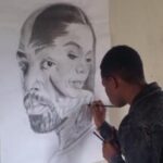 Connie Ferguson Instagram - XV 🕯️🕊️🤍 #kingSHO👑 Always and forever a big part of me.🙏🏾❤️ Thank you @msweli_smangaliso for this beautiful illustration.🙌🏾🙌🏾🙌🏾 God bless your talent.🙏🏾🙏🏾🙏🏾❤️