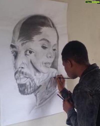 Connie Ferguson Instagram - XV π―οΈποΈπ€ #kingSHOπ Always and forever a big part of me.ππΎβ€οΈ Thank you @msweli_smangaliso for this beautiful illustration.ππΎππΎππΎ God bless your talent.ππΎππΎππΎβ€οΈ