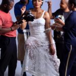 Connie Ferguson Instagram - #throwbackthursday to the Glamour Woman Of The Year shoot with @stevelmarcphotography 📸📸📸❤️ This team definitely made the dream work!🙌🏾❤️ @preciousxabamakeup 💄 @peterm_hair @ngahnyembe 👗
