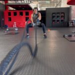 Connie Ferguson Instagram - The rope workout will humble you shem! Especially if you haven’t done it in over a year!😫😫😫 We keep pushing through the pain though. We don’t stop until we’re done!💪🏾❤️ #iconniecfit #mindbodyspirithealth❤️