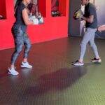 Connie Ferguson Instagram - Hayi no! This morning at @fightclubsa was a problem!😫 You would swear @nomeva_xolisani is training me for #thewomanking 😭! It’s was fire fire fire all round! My shoulders were screaming!🙆🏽‍♀️ Mind over matter had to be in full effect for me to make it though those ten rounds! Proud of myself for pushing through the pain! Honest work through and through! Thank you champ for pushing beyond my comfort zone!🙌🏾💪🏾🥊❤️ Swipe left to see how real the struggle was!😂🙆🏽‍♀️🥊🥊🥊❤️ #iconniecfit #boxingqueen #mindbodyspirithealth❤️