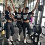 Connie Ferguson Instagram - #thedungeon @thedungeon_sa was lit yesterday!🔥🔥🔥 My first dungeon class session was a shock to the system but fun as hell! Thank you @mfinifit_ and team for an incredible session! ( even though it often felt like my life was leaving my body!)😩 And thank you #stargirls @don_qzhay @andi_swa_maseko for always pushing a girl! Y’all are the 🐐s!🤞🏾Happy 2 year anniversary @thedungeon_sa 🥳🎉🎊🎈🍾🥂❤️ #iconniecfit #spiritmindbodyhealth❤️