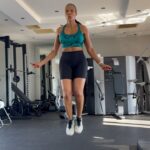 Connie Ferguson Instagram - Happy #fitfriday💪🏾❤️ Trying to double under to this beat was not easy. Everything has to be in sync! What a wow!😂😂😂 I guess this is my next challenge!😬 How are we doing CHAMPS?❤️ #iconniecfit #spiritmindbodyhealth❤️