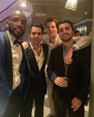 Connor Swindells Instagram - Thank you @britishgq for putting me in the same room as @leonedwardsmma 

What a hoot. 

@britishgq 
@brunellocucinelli_brand 
@brunellocucinelli 
@tomford