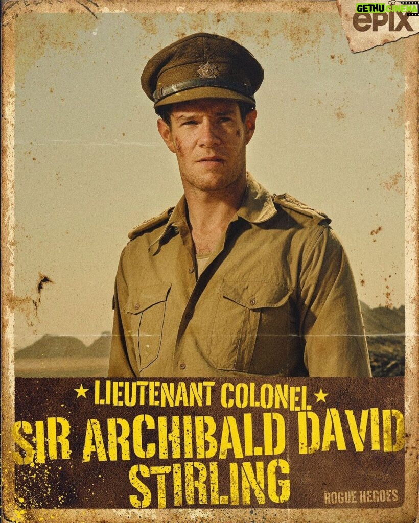 Connor Swindells Instagram - Watch the #RogueHeroes premiere on Sunday to meet Lieutenant Colonel Sir Archibald David Stirling, the founder and creator of the S.A.S.