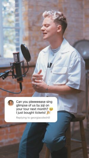 Conor Maynard Instagram - Which other new songs do you want to hear me sing on tour next month? 👀