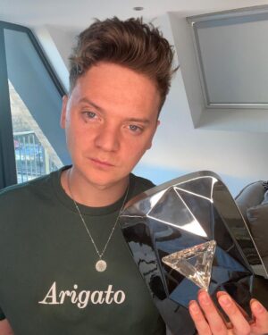 Conor Maynard Instagram - Well.. this is pretty wild. 10 Million Subscribers on YouTube. (I’m actually about to hit 12 million subs but Covid happened just as I was about to get this diamond play button so everything was delayed a bit 😅.) Anyway, just wanted to say thank you. Can’t get my head around it at all. So many people. Like, if all of you sent me £5 I’d have £50 million haha....please. 
Joking, thank you from the bottom of my heart, love you all ❤️
